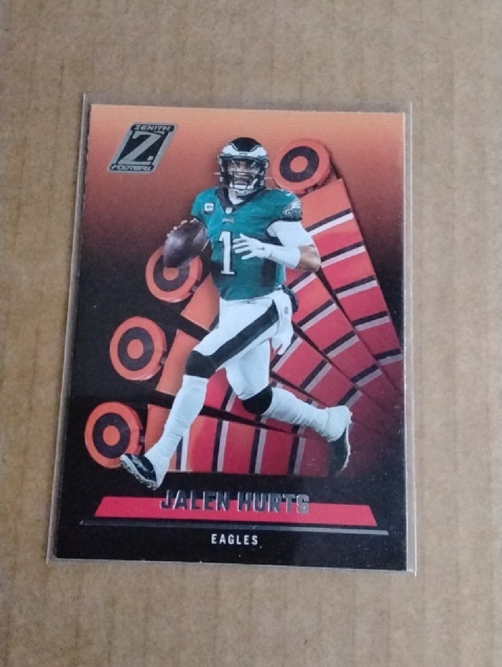 JALEN HURTS 2022 Panini Zenith Football #20 Philadelphia Eagles Red Zone